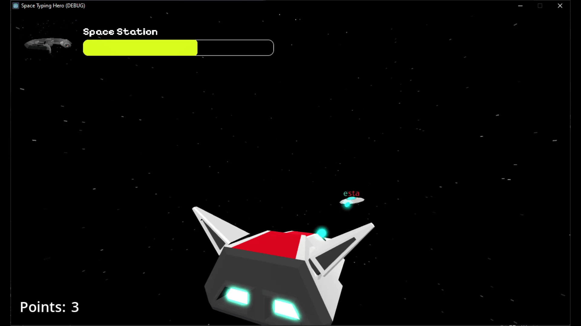 Juego de Escritura Espacial